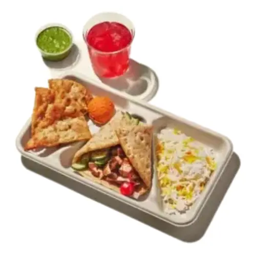Kids Meal from Cava menu – a kid-friendly portion of flavorful Mediterranean-inspired dishes.
